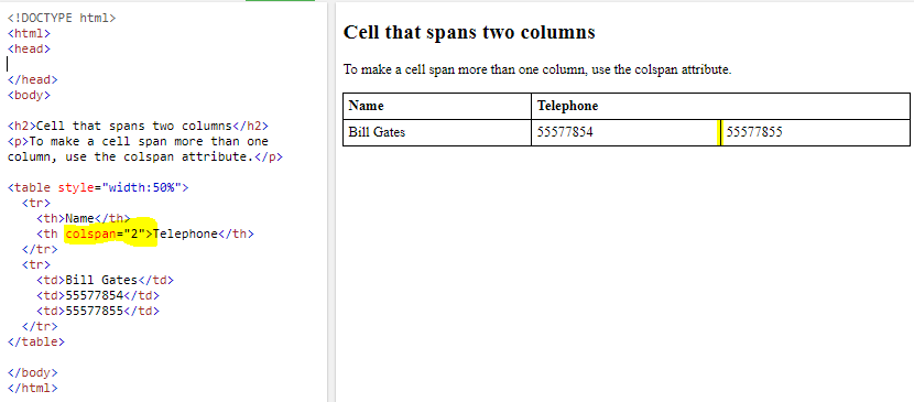 colspan